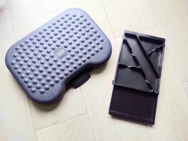 Reposapiés ergonómico y Bandeja escritorio oficina