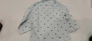 Camicia neonato fantasia auto