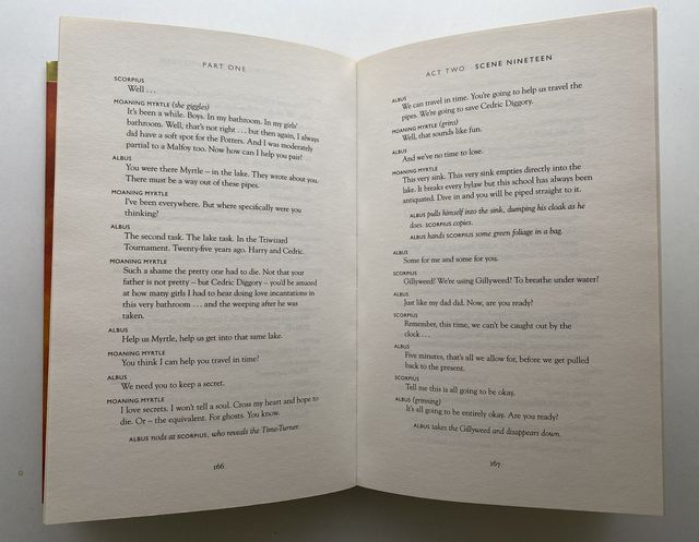 Harry Potter and the Cursed Child, parts one an...