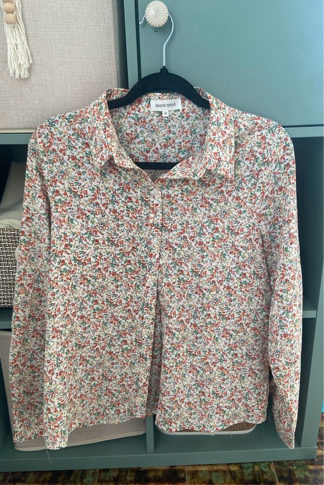 Camisa floral Moon Mood talla M
