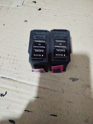 2 Cartuchos Tinta Canon PG540XL Negro