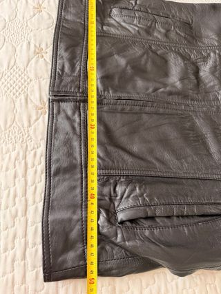 Cazadora Piel hombre Zara Talla M
