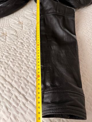 Cazadora Piel hombre Zara Talla M