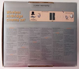 Wireless AirBridge cinema más bateria externa