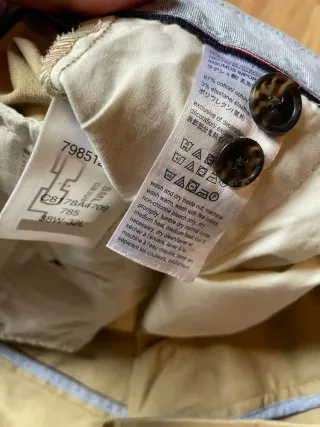Pantalones Chinos Tommy Hilfiger W38 L32 Slim Fit