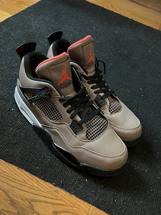 Air Jordan 4 Retro Taupe Haze Brown Red