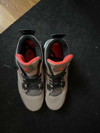 Air Jordan 4 Retro Taupe Haze Brown Red