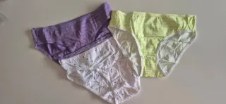 3 Slip Donna In Extenso M Cotone