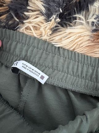 Pantalón falda verde