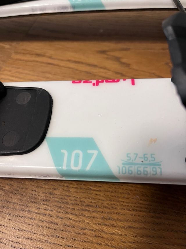 Esquís niña Wedze 107cm Decathlon