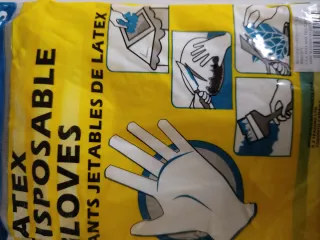 Guantes Desechables Látex GOLD 10uds