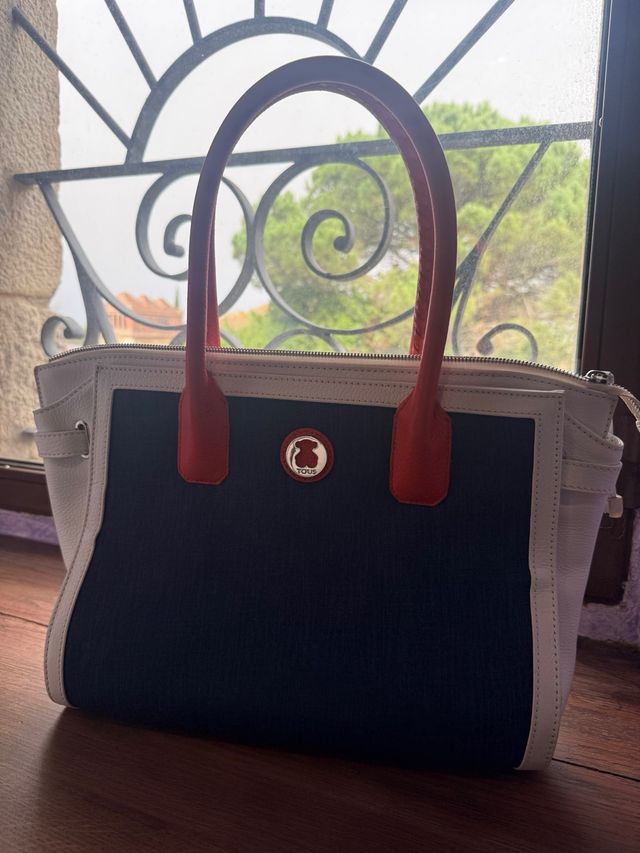 Bolso Tous Azul y Blanco