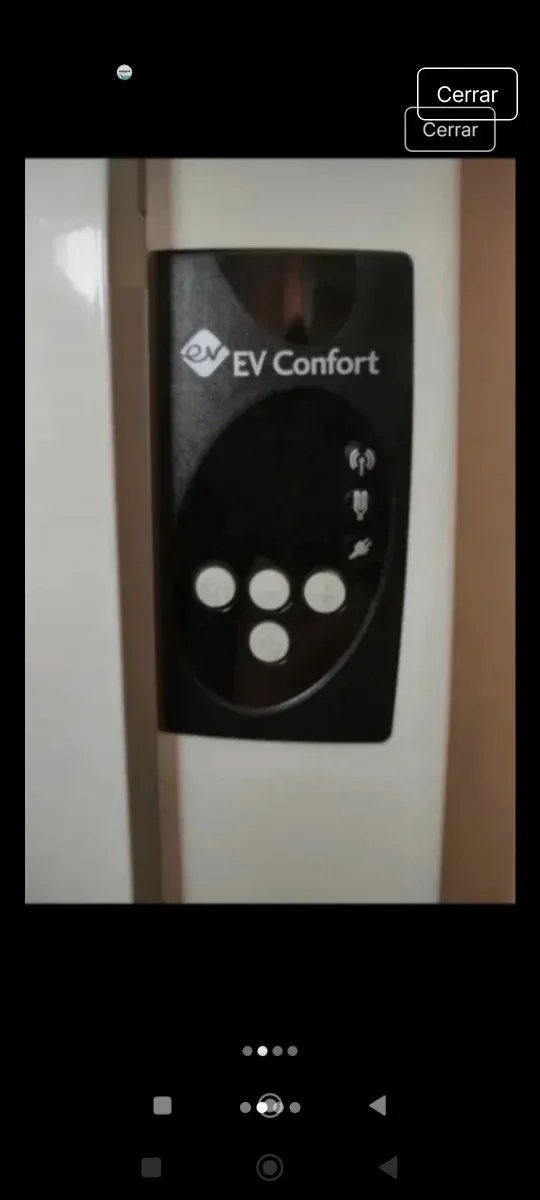 Emisor Térmico Calor Azul Fluido