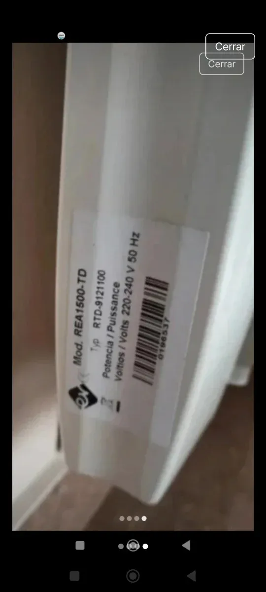 Emisor Térmico Calor Azul Fluido