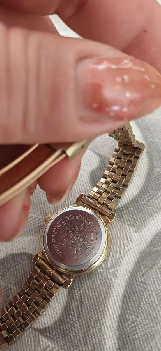 Orologio donna Timex vintage oro