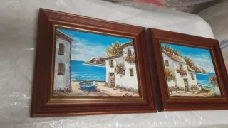 2 dipinti ad olio
