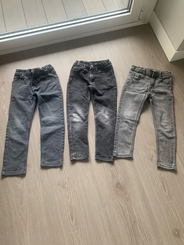 Lote 3 pantalones vaqueros niño