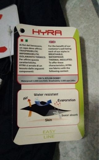 Salopette da sci bambino HYRA nera