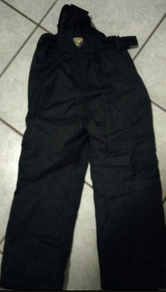 Salopette da sci bambino HYRA nera