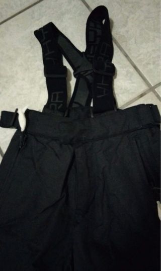 Salopette da sci bambino HYRA nera