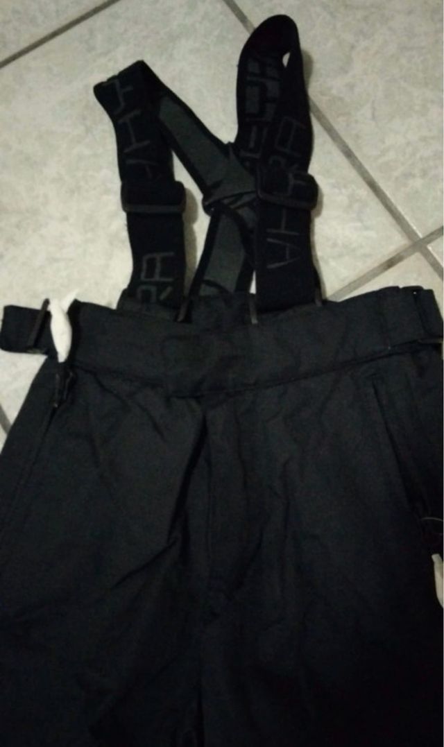 Salopette da sci bambino HYRA nera