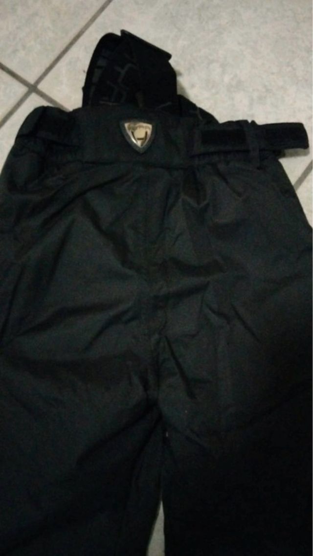 Salopette da sci bambino HYRA nera