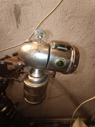 Bicicleta antigua llantas madera carburo 1920/1930