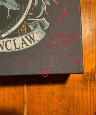 Quadro Luminoso ORIGINALE Harry Potter Corvonero