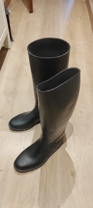 Botas de mujer de equitación negras talla 38