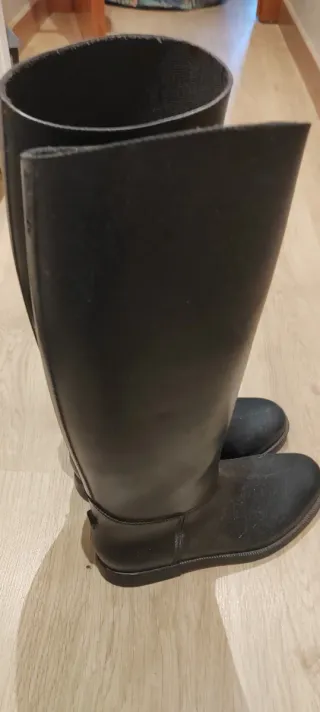 Botas de mujer de equitación negras talla 38