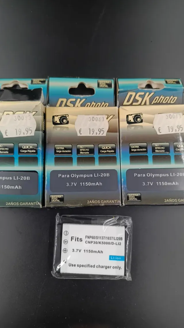 Bateria Li-20B Olympus 3.7v