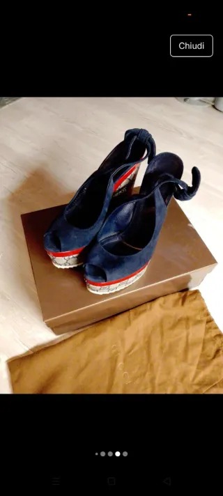 Scarpe Gucci donna con plateau