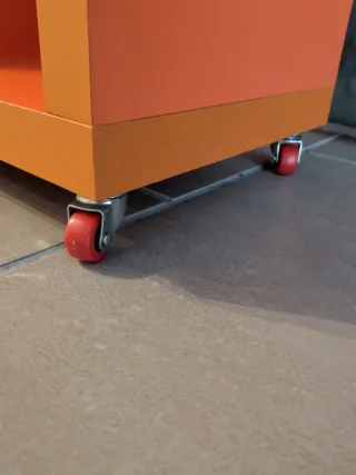 Estantería Cubos 4x4 Naranja