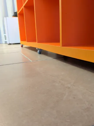 Estantería Cubos 4x4 Naranja