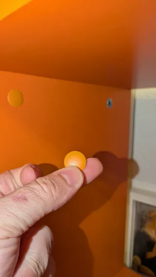 Estantería Cubos 4x4 Naranja