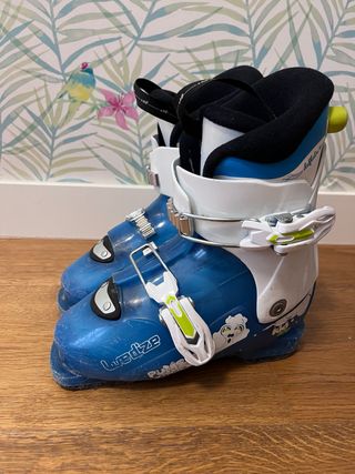 Botas esquí niño Wedze Talla 32-33 (20,5cm)