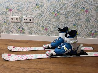 Botas esquí niño Wedze Talla 32-33 (20,5cm)