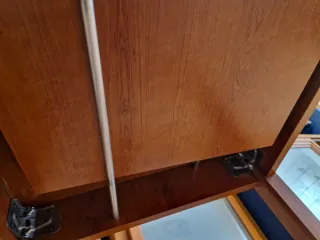 Mesa extensible de madera