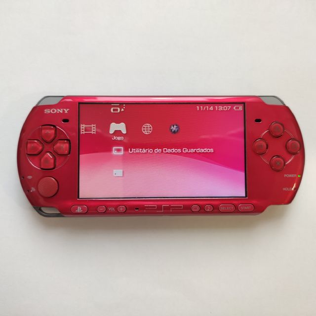 PSP Slim Vermelho Radiante