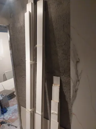 Rodapiés blancos regalo