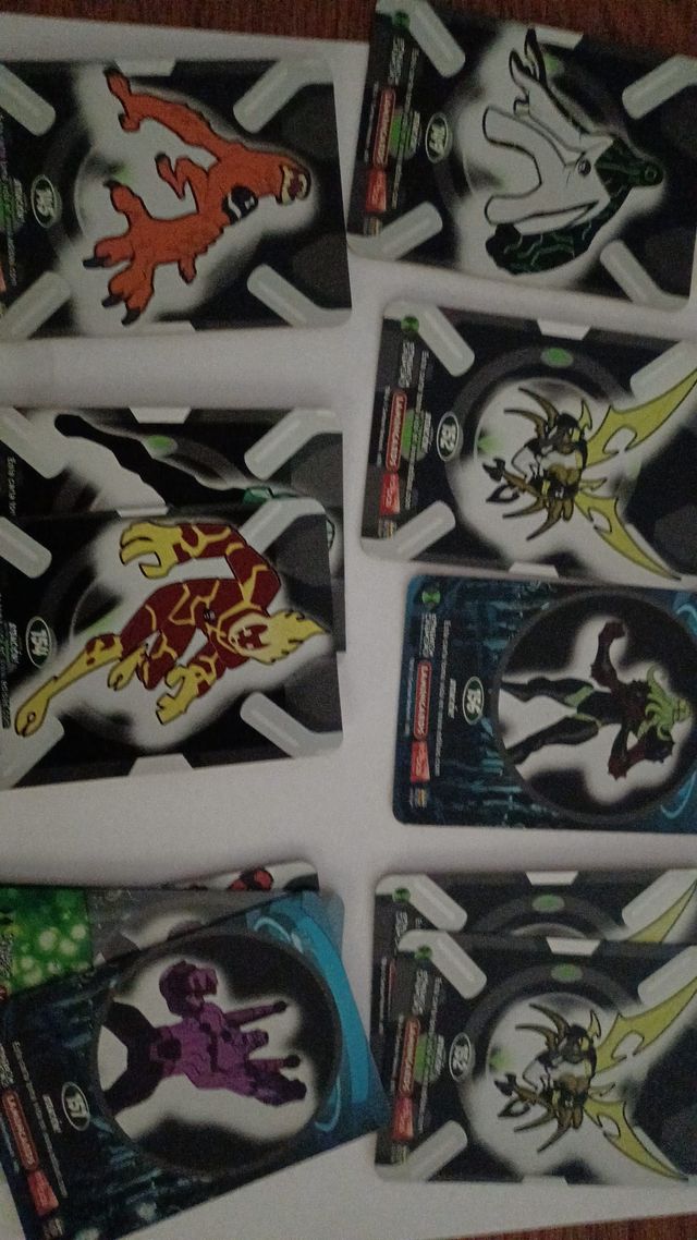 Lote Lamindcards Ben 10 (Juego de Cartas)