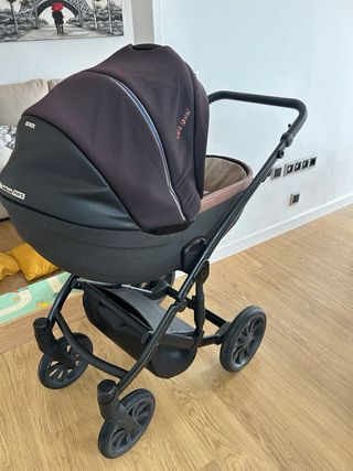 Carrito Anex M/Type PRO 2 piezas Negro-Beige bebe