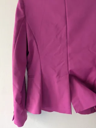 Chaqueta traje fucsia