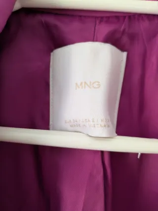 Chaqueta traje fucsia