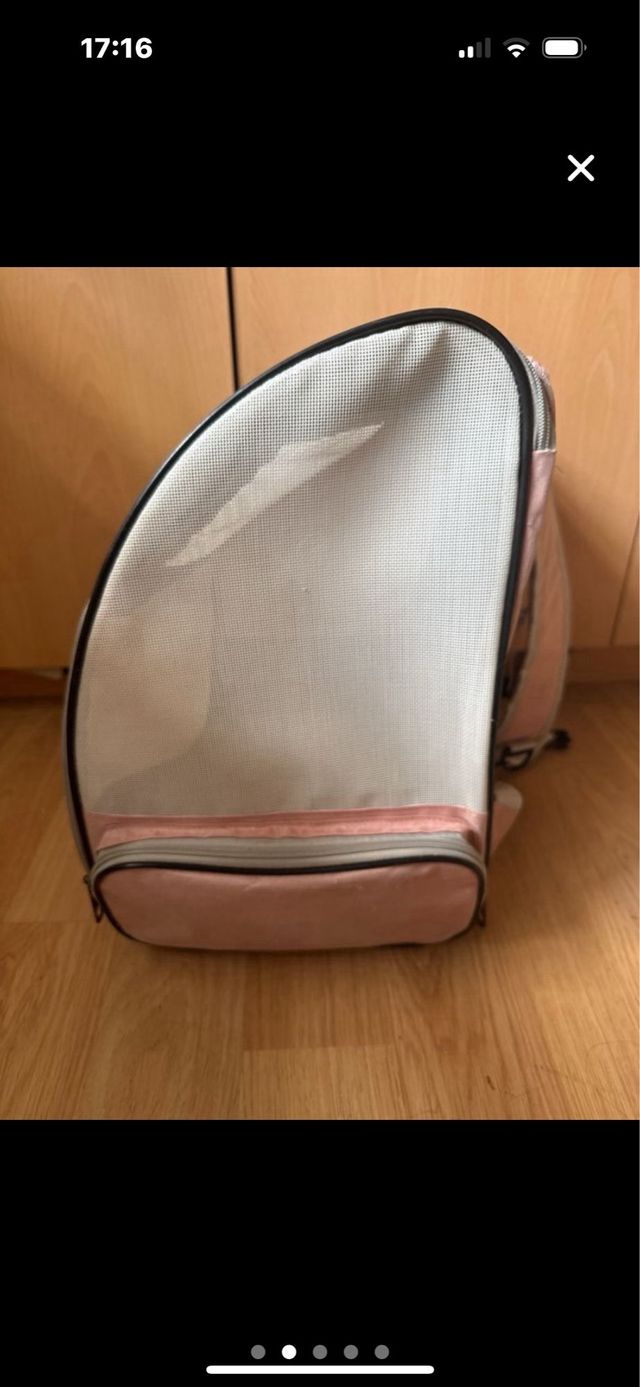 Mochila transportín para gatos