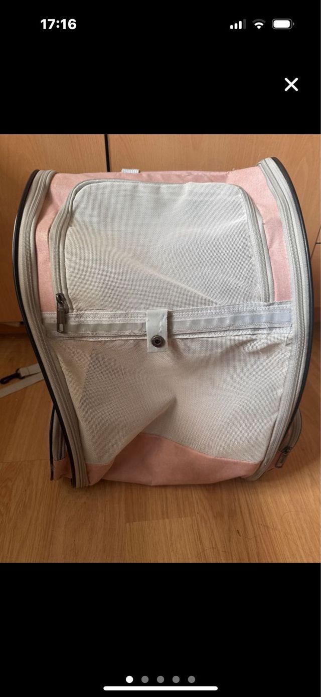 Mochila transportín para gatos