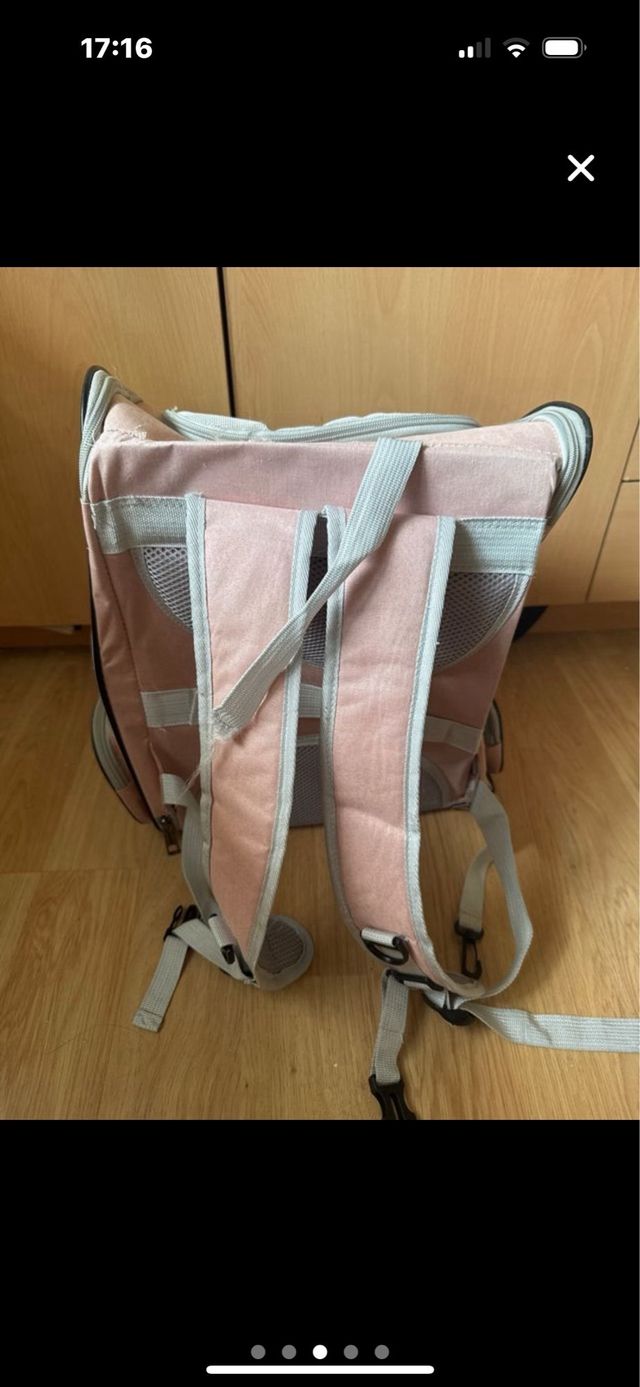 Mochila transportín para gatos