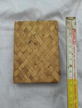 Quaderno con fogli in pergamena