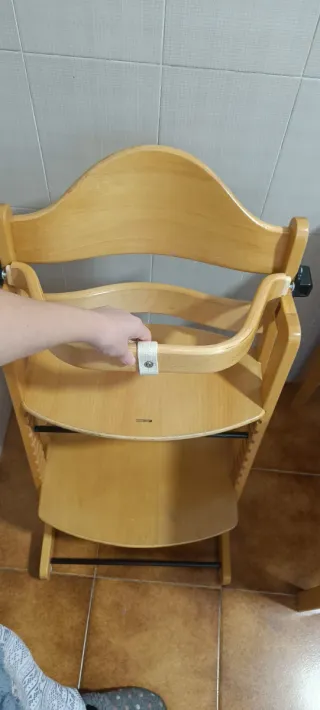 Silla evolutiva madera