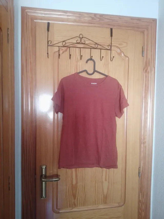 Camiseta Shein Talla L Roja
